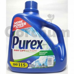 Purex Mountain Breeze Dirt Lift Action Liquid Detergent 150oz
