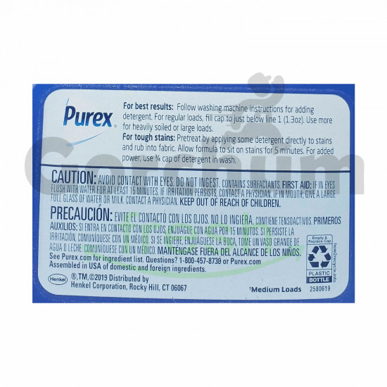 Purex Mountain Breeze Dirt Lift Action Liquid Detergent 75floz