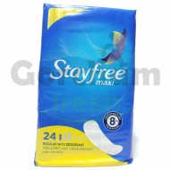 Stay Free Maxi 24 Regular With Deodorant