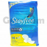 Stay Free Ultra Thin 36 Regular With Wings