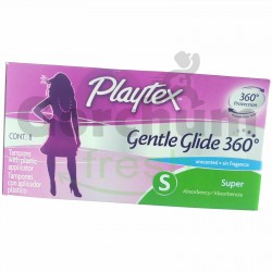 Playtex Gentle Glide 360 Unscented Super