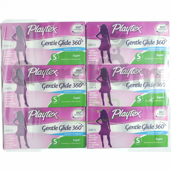 Playtex Gentle Glide 360 Unscented Super