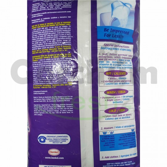 Purex Lavender Powdered Laundry Detergent 4000g