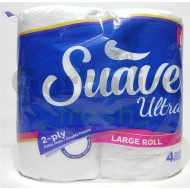 Suave Ultra Large Roll 2 Ply Bathroom Tissue 280 4/Pack