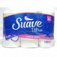 Suave Ultra Large Roll 2 Ply Bathroom Tissue 280 12/Pack