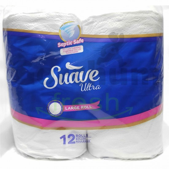 Suave Ultra Large Roll 2 Ply Bathroom Tissue 280 12/Pack