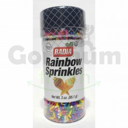 Badia Rainbow Sprinkles 3oz