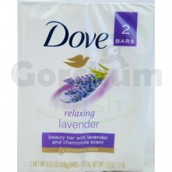 Dove Relaxing Lavender Beauty Bar Twin Pack 7.5 oz