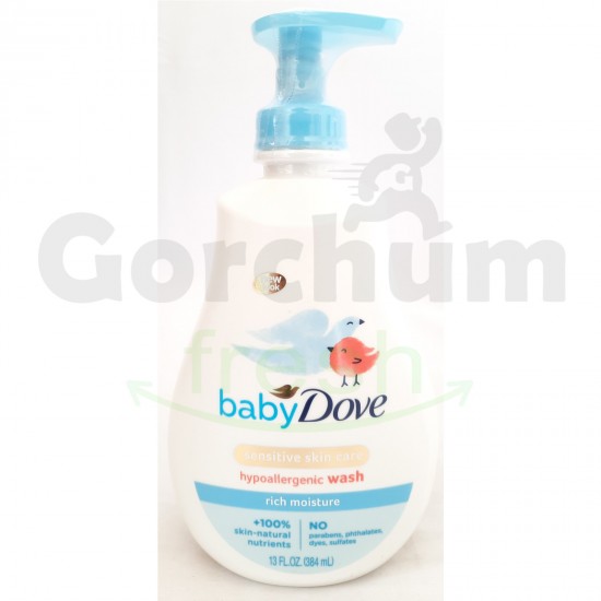 Dove Baby Sensitive Skin Care Rich Moisture Wash 13 Fl Oz