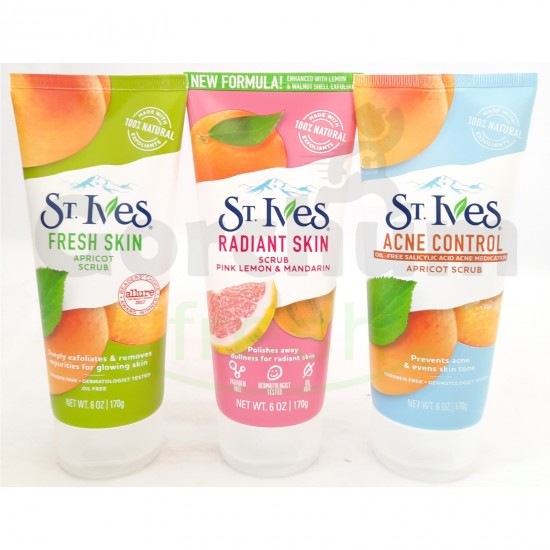 St. Ives Acne Control Apricot Scrub 6 oz