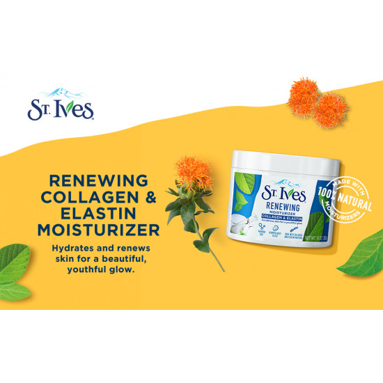 St Ives Renewing Moisturizer 10 oz