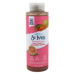 St Ives Exfoliating Body Wash Pink Lemon & Mandarin Orange 16 oz