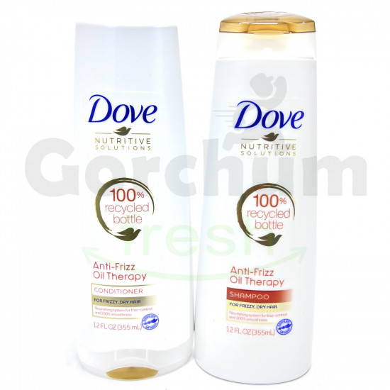 Dove Anti Frizz Oil Therapy Shampoo 12oz