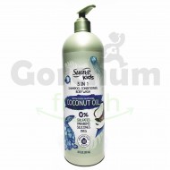 Suave Kids 3-in-1 Shampoo, Conditioner, Body Wash Coconut Oil 20oz