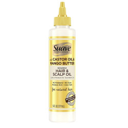 Suave Nourish Hair & Scalp Oil with Castor Oil & Mango Butter 6oz