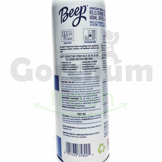 Beep Original Disinfectant Spray 18oz