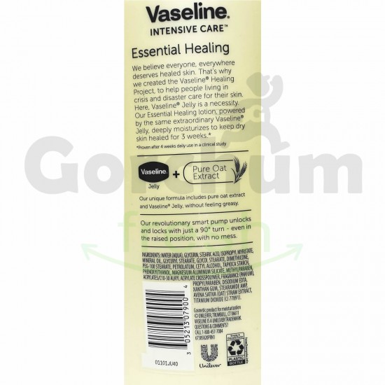 Vaseline Intensive Care Essential Healing Body Lotion 600ml