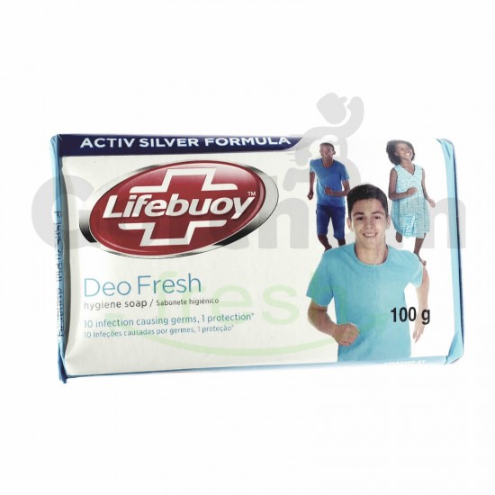 Lifebuoy Deo Fresh Hygiene Soap with Activ Silver Formula 100g