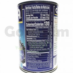 Goya Black Beans Low Sodium Can 15.5oz