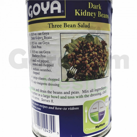 Goya Dark Kidney Beans Can 15.5oz