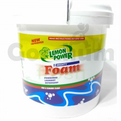 Foam Lemon Power Powdered Laundry Detergent 1.75kg