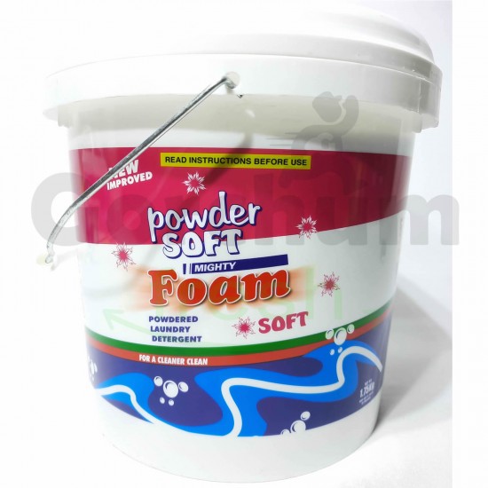 Foam Powder Soft Powdered Laundry Detergent 1.75kg