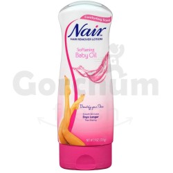 Nair Hair Remover Lotion with Softening Baby Oil Comforting Scent 9 oz