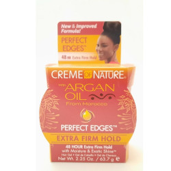 Creme Of Nature with Argan Oil from Morocco Perfect Edges Extra Firm Hold 2.25 oz