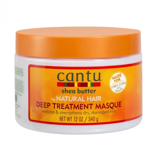 Cantu Shea Butter for Natural Hair Deep Treatment Hair Masque Made with Shea Butter 12oz