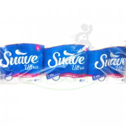 Suave Ultra Large Roll 2 Ply Bathroom Tissue 280 4 Pack Bale (48 rolls)