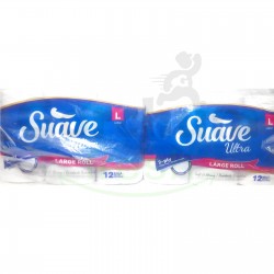 Suave Ultra Large Roll 2 Ply Bathroom Tissue 280 12 Pack Bale (48 rolls)