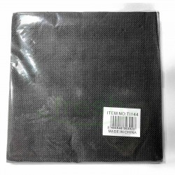 Colored Party Napkins Black