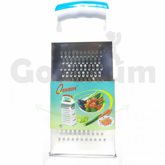 Qinqin 4 Way Grater - Aluminium