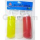 Kitchen Work Condiment Bottles 3 per pack.