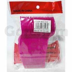 Disposable Cutlery Spoon Pink 24 pcs
