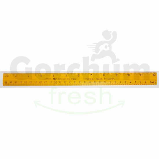 Horse Brand Wooden Ruler