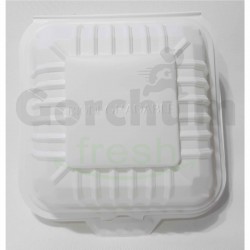 Biodegradable White Small Food Box 50 per pack