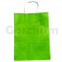 Plain Bright Green Gift Bag 13 inches x 10 inches