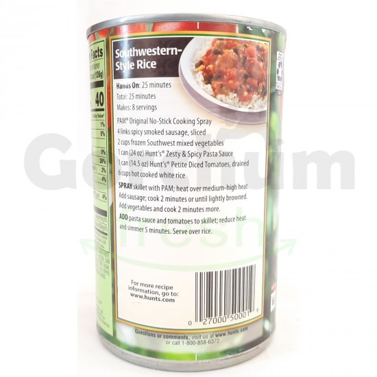 Hunts Zesty & Spicy Pasta Sauce 24 oz