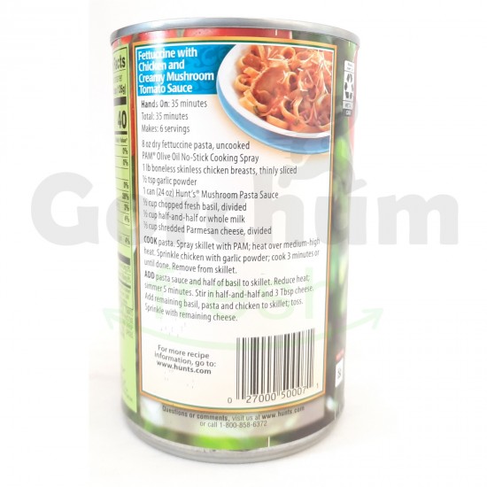 Hunts Mushroom Pasta Sauce 24 oz