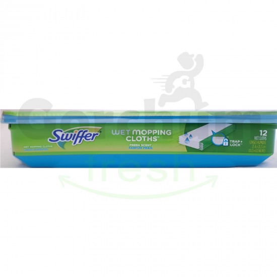 Swiffer Wet Mopping Cloths 12 Pcs Fresh Scent