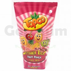 Topco Box Fruit Punch 200ml