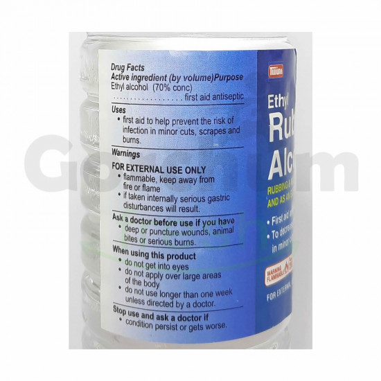 Twins Ethyl Rubbing Alcohol 500ml