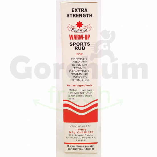 Red Star Warm Up Sports Rub Extra Strength 100ml