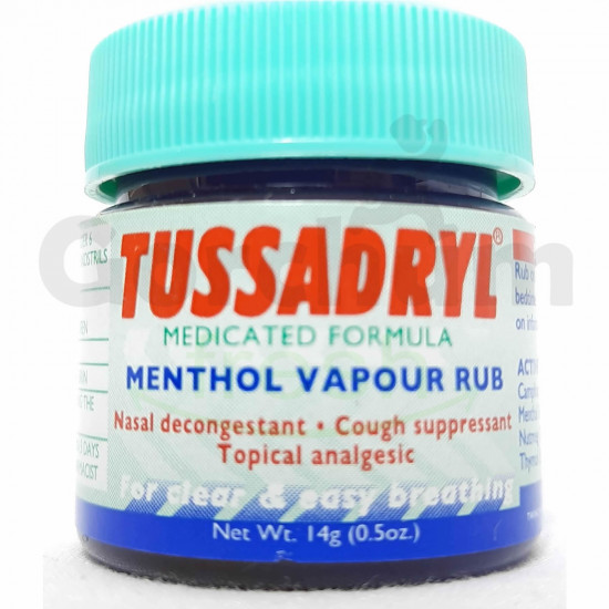 Tussadryl Menthol Vapour Rub 14g