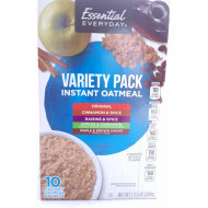 Essential Everyday Variety Pack Instant Oatmeal 10 packs