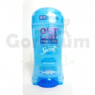 Secret Outlast Sweat & Odor 48 HR Clear Gel Completly Clean Antiperspirant 2.6 oz