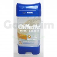 Gillette Clear+ Scent Dri Tech Sport Active Deodorant 107g