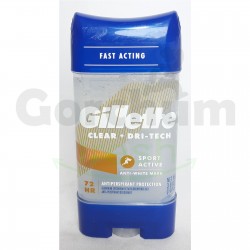 Gillette Clear+ Scent Dri Tech Sport Active Deodorant 107g