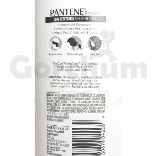 Pantene Pro V Curl Perfection Shampoo 12.6 floz